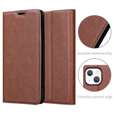 iPhone 13 Skal Fodral Case (Brun)