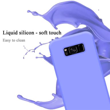 Samsung Galaxy S8 Skal Fodral Case (Lila)