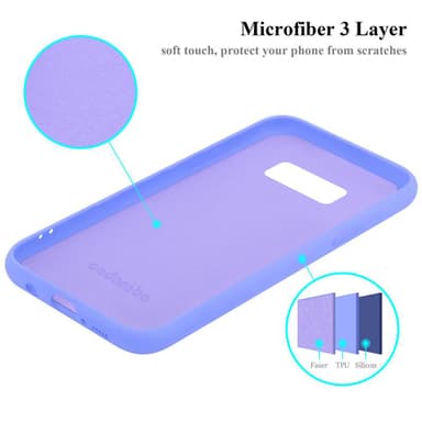 Samsung Galaxy S8 Skal Fodral Case (Lila)