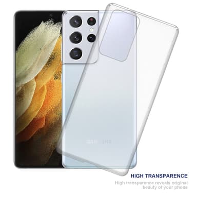 Samsung Galaxy S22 ULTRA Skal Fodral Case (Transparent)