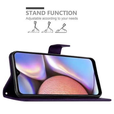 Samsung Galaxy A10s / M01s Plånboksfodral Skal (Lila)