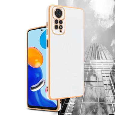 Xiaomi RedMi NOTE 11 4G / 11S 4G Skal Fodral Case (Vit)