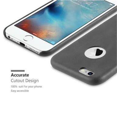 iPhone 6 / 6S Skal Fodral Case (Svart)
