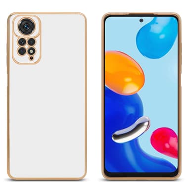 Xiaomi RedMi NOTE 11 4G / 11S 4G Skal Fodral Case (Vit)