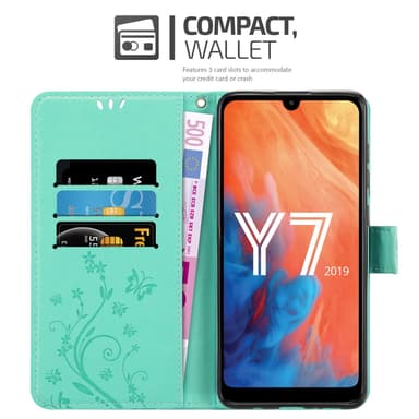 Huawei Y7 2019 / Y7 PRIME 2019 Plånboksfodral Skal