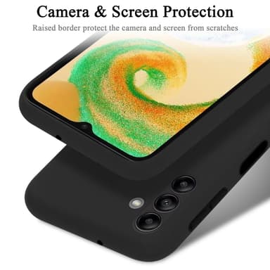 Samsung Galaxy A04s Skal Fodral Case (Svart)