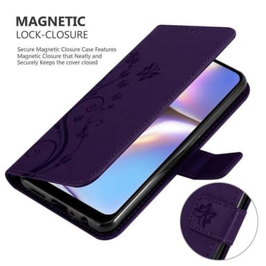Samsung Galaxy A10s / M01s Plånboksfodral Skal (Lila)