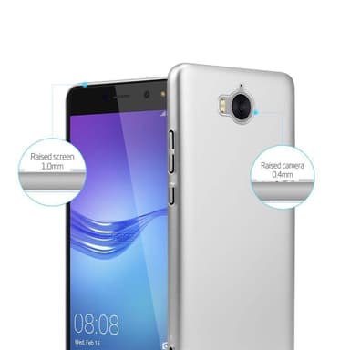 Huawei Y5 2017 / Y6 2017 Skal Fodral Case (Silver)