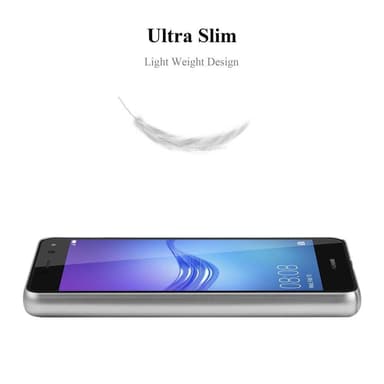 Huawei Y5 2017 / Y6 2017 Skal Fodral Case (Silver)