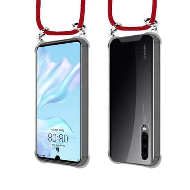 Skal Huawei P30 Fodral Kedja (Röd)