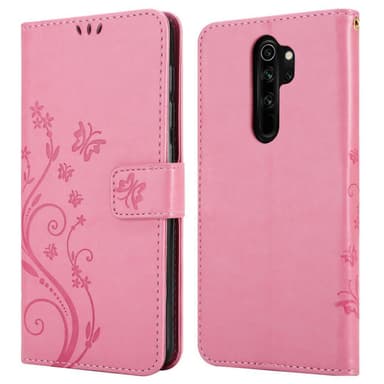 Xiaomi RedMi NOTE 8 PRO Plånboksfodral Skal (Rosa)
