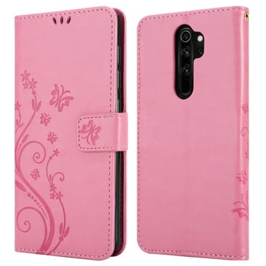 Xiaomi RedMi NOTE 8 PRO Plånboksfodral Skal (Rosa)