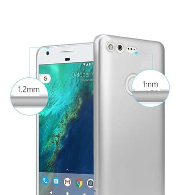 Skal Google PIXEL Fodral Case (Silver)