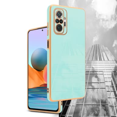 Xiaomi RedMi NOTE 10 PRO Skal Fodral Case (Grön)