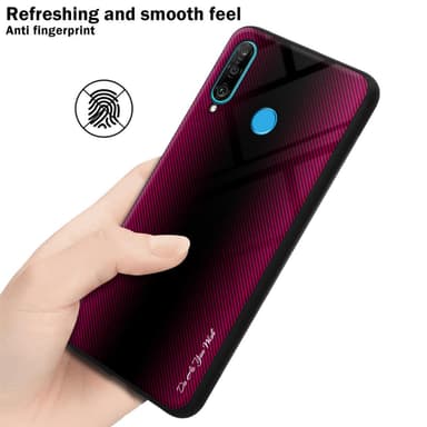 Huawei P30 LITE Skal Fodral Case (Rosa)