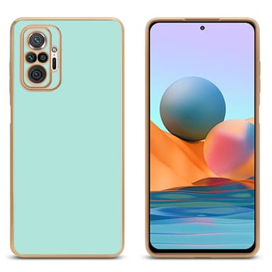 Xiaomi RedMi NOTE 10 PRO Skal Fodral Case (Grön)