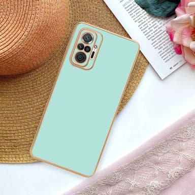 Xiaomi RedMi NOTE 10 PRO Skal Fodral Case (Grön)