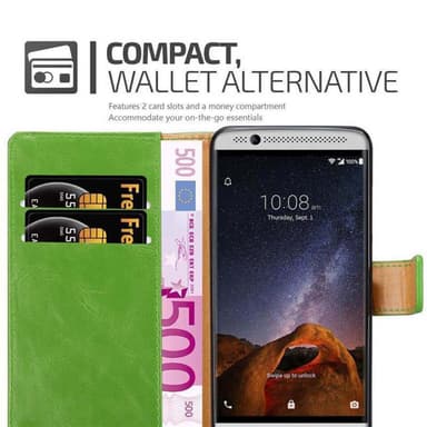 ZTE Axon 7 MINI Plånboksfodral Skal (Grön)