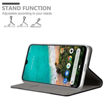 Xiaomi Mi CC9 Plånboksfodral Skal (Grå)