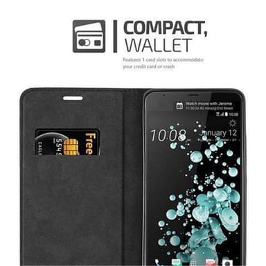 HTC U ULTRA Skal Fodral Case (Röd)