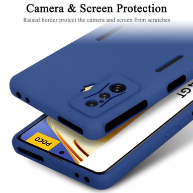 Xiaomi Poco F4 GT Skal Fodral Case (Blå)