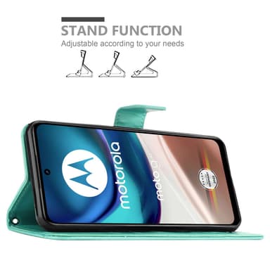 LG K51S Plånboksfodral Skal (Blå)