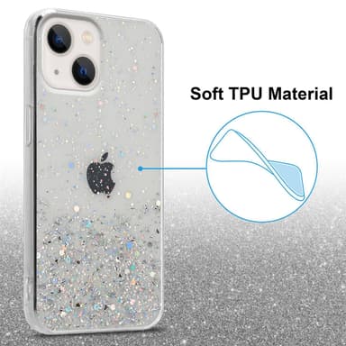 iPhone 13 Skal Fodral Case (Transparent)