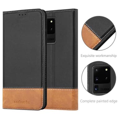 Samsung Galaxy S20 ULTRA Skal Fodral Case (Svart)