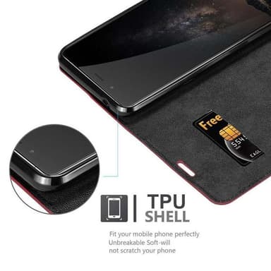 ZTE Nubia Z11 MAX Skal Fodral Case (Röd)