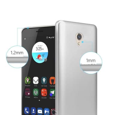 Skal ZTE Blade V7 Fodral Case (Silver)