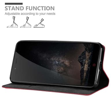 ZTE Nubia Z11 MAX Skal Fodral Case (Röd)