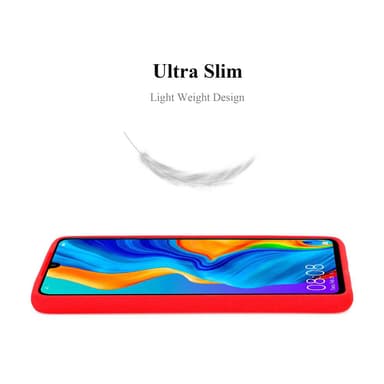 Skal Huawei P30 LITE Fodral Case (Röd)