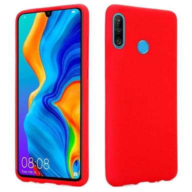 Skal Huawei P30 LITE Fodral Case (Röd)
