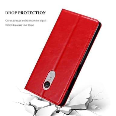 ZTE Nubia Z11 MAX Skal Fodral Case (Röd)