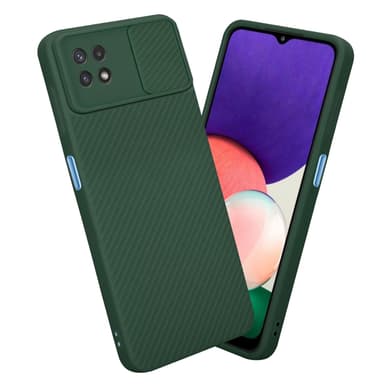 Skal Samsung Galaxy A22 5G Fodral Case (Grön)