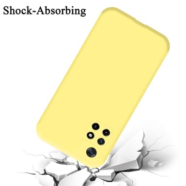 Xiaomi POCO M4 PRO 5G Skal Fodral Case (Gul)