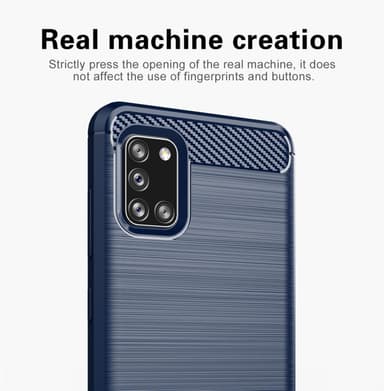 Samsung Galaxy A31 Skal Fodral Case (Blå)