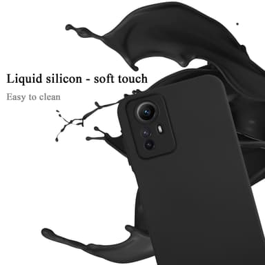 Redmi Note 12S Skal Fodral Case (Svart)