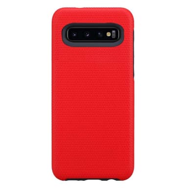 Samsung Galaxy S10 PLUS Skal Fodral Case (Röd)