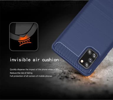 Samsung Galaxy A31 Skal Fodral Case (Blå)