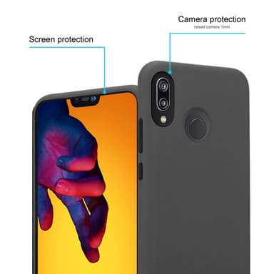 Huawei P20 LITE 2018 / NOVA 3E Skal Fodral Case (Grå)