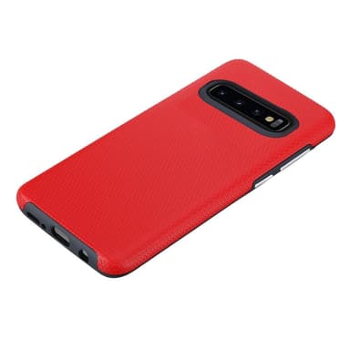 Samsung Galaxy S10 PLUS Skal Fodral Case (Röd)
