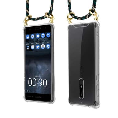 Nokia 5 2017 Skal Fodral Kedja (Brun)