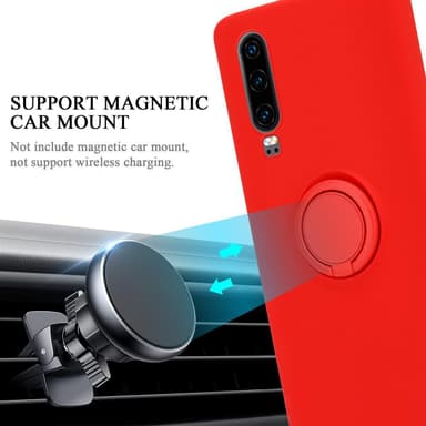Skal Huawei P30 Fodral Case (Röd)