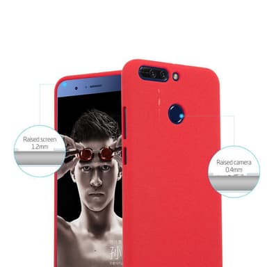 Skal Honor 8 PRO Fodral Case (Röd)