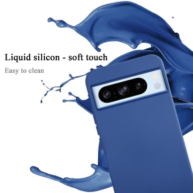Google PIXEL 8 Pro Skal Fodral Case (Blå)