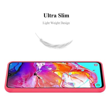 Skal Samsung Galaxy A70 / A70s Fodral Case (Röd)