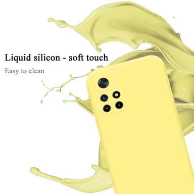 Xiaomi POCO M4 PRO 5G Skal Fodral Case (Gul)