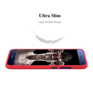 Skal Honor 8 PRO Fodral Case (Röd)