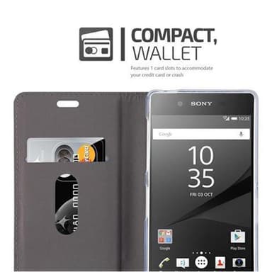 Sony Xperia Z5 Plånboksfodral Skal (Blå)